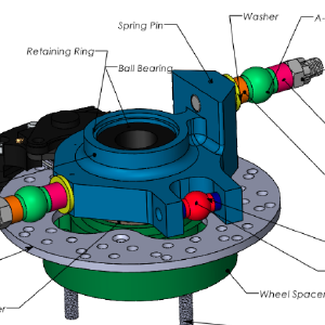 Labeled Knuckle Assembly